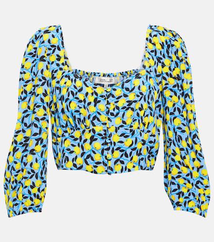 Bedrucktes Cropped-Top Dover - Diane von Furstenberg - Modalova