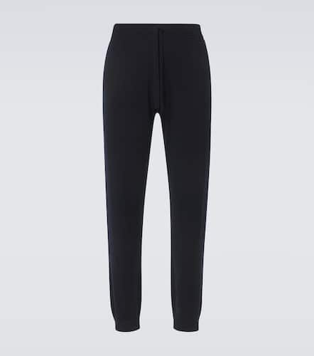 Pantaloni sportivi in lana e cashmere - Allude - Modalova