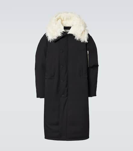 Chaqueta de plumas con pelo sintético - Jil Sander - Modalova