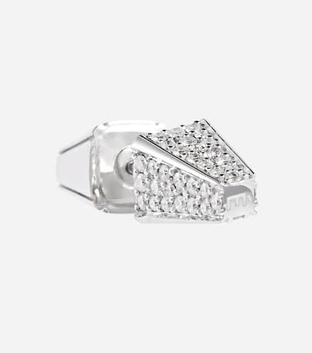 EÃ©ra 18kt white gold single earring with diamonds - Eera - Modalova
