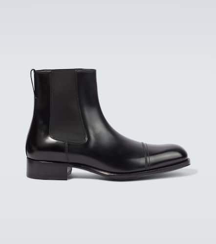 Polished leather Chelsea boots - Tom Ford - Modalova