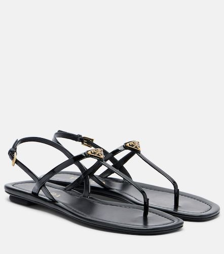 Prada Patent leather thong sandals - Prada - Modalova