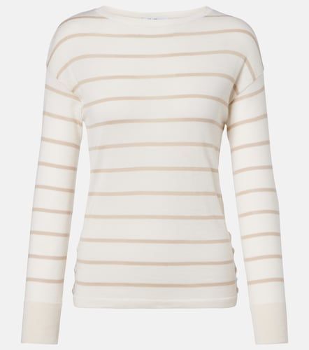 Striped cashmere and silk sweater - Max Mara - Modalova