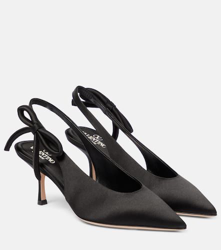 Nite-Out 70 satin slingback pumps - Valentino Garavani - Modalova