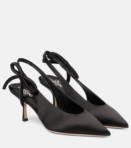 Slingback-Pumps Nite-Out 70 aus Satin - Valentino Garavani - Modalova