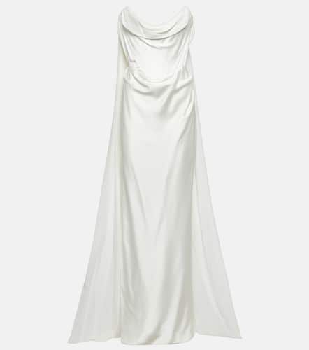 Bridal Galaxy Cape crÃªpe satin gown - Vivienne Westwood - Modalova