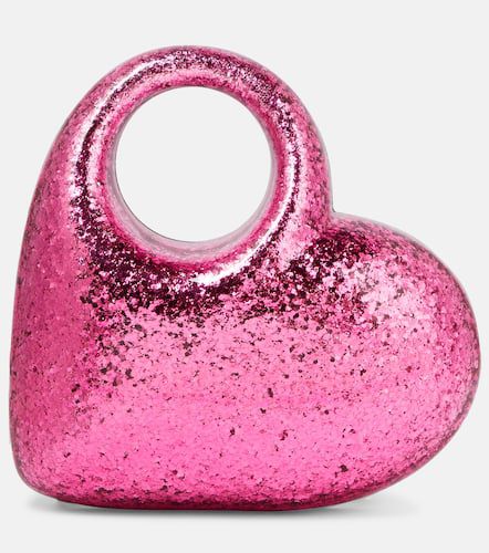 Aquazzura Borsa Heart con glitter - Aquazzura - Modalova