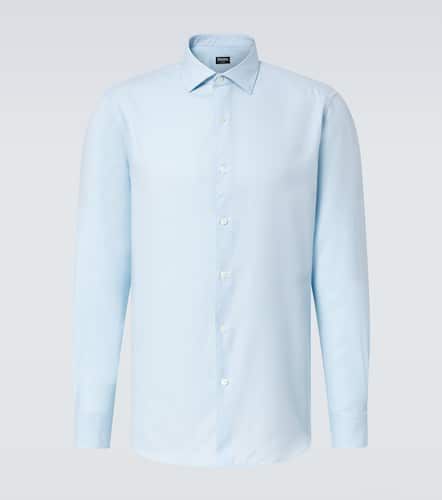 Zegna Cotton and cashmere shirt - Zegna - Modalova