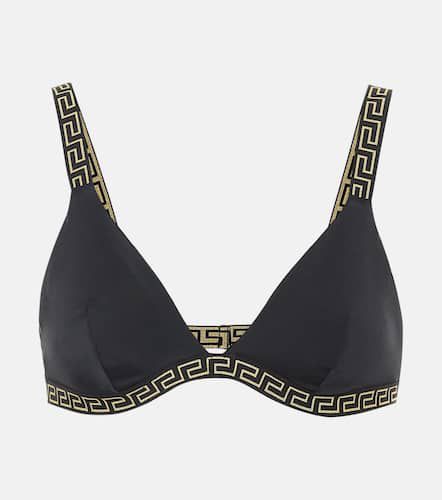 Versace Bedrucktes Bikini-Oberteil - Versace - Modalova