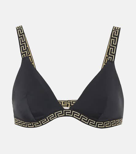 Versace Top de bikini Greek Key - Versace - Modalova