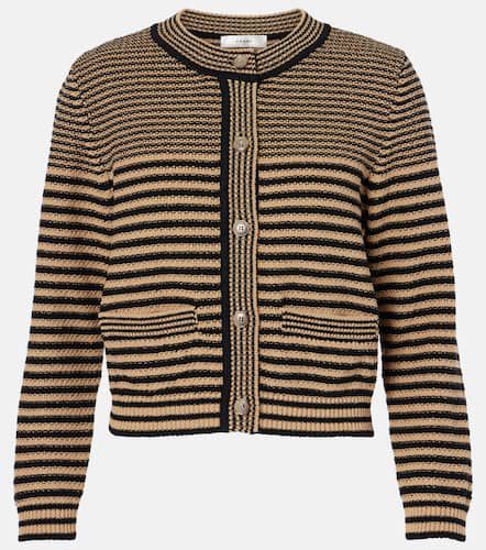 Cardigan Compact Stripe in cotone - Frame - Modalova