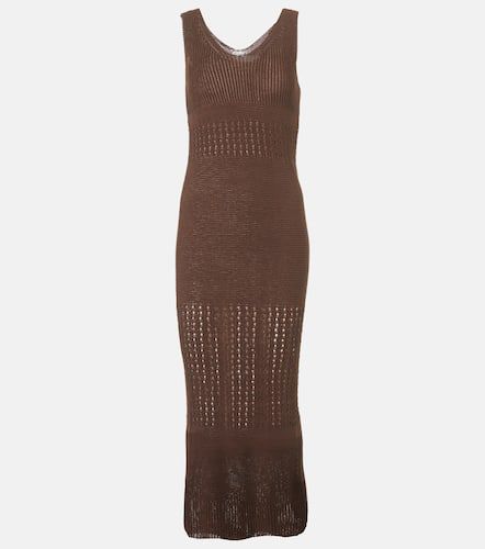 Valois knitted cotton-blend maxi dress - Max Mara - Modalova