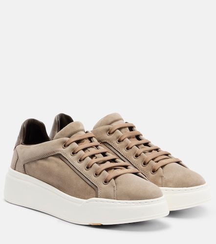 Max Mara Suede platform sneakers - Max Mara - Modalova