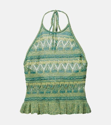 Etro Top de croché de algodón - Etro - Modalova