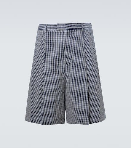 Checked cotton Bermuda shorts - Givenchy - Modalova