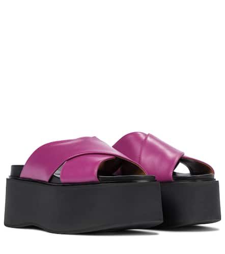 Marni Plateausandalen aus Leder - Marni - Modalova