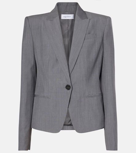 Alexander McQueen Blazer de lana - Alexander McQueen - Modalova