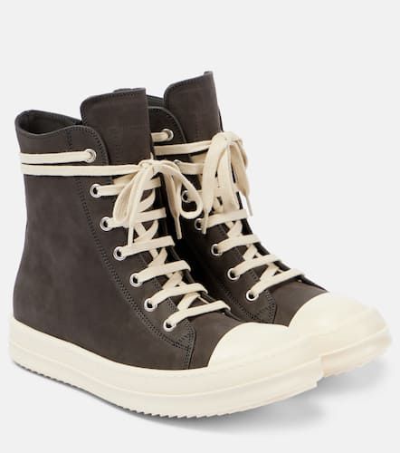 Geobasket suede high-top sneakers - Rick Owens - Modalova