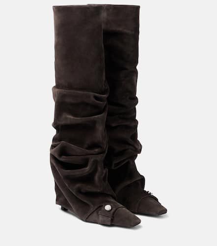 Juno 95 suede knee-high boots - The Attico - Modalova