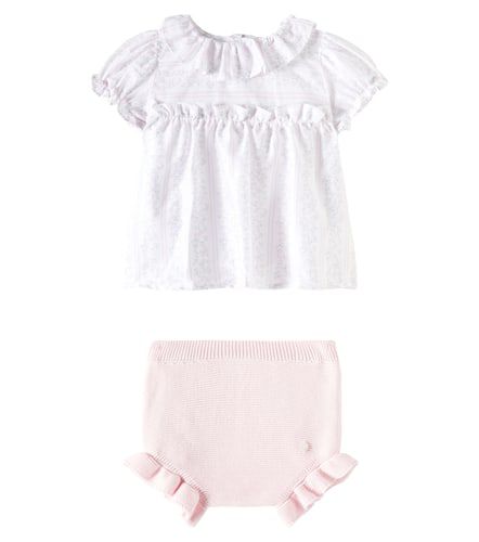 Baby - Abito e culottes in cotone - Patachou - Modalova