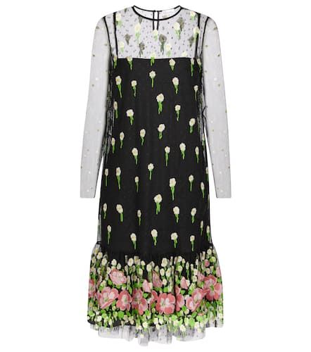 Vestido midi Granger de plumeti - REDValentino - Modalova