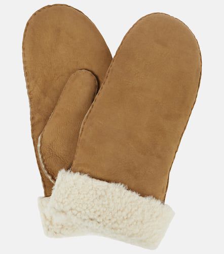 Mulfi shearling-lined leather mittens - Isabel Marant - Modalova