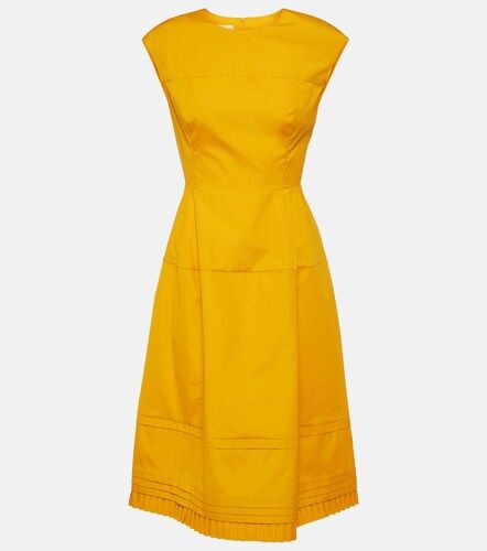 Marni Abito midi in cotone plissé - Marni - Modalova