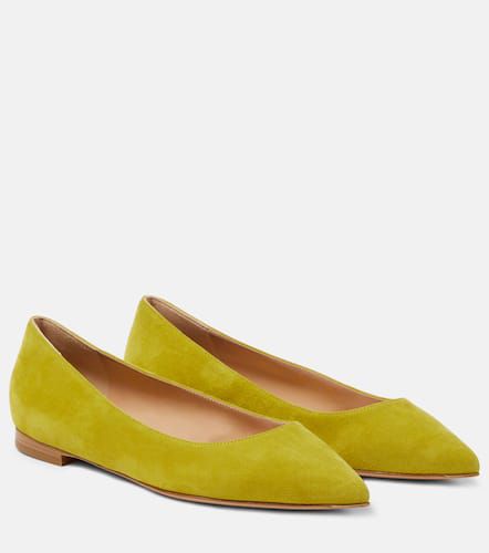 Gianvito suede ballet flats - Gianvito Rossi - Modalova