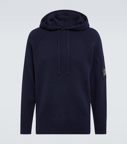 C.P. Company Lens wool-blend hoodie - C.P. Company - Modalova