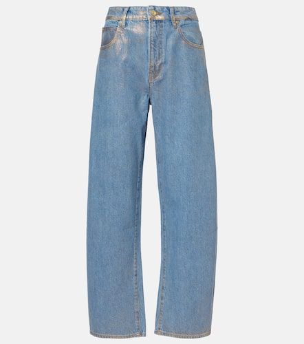 Frame High-rise barrel-leg jeans - Frame - Modalova