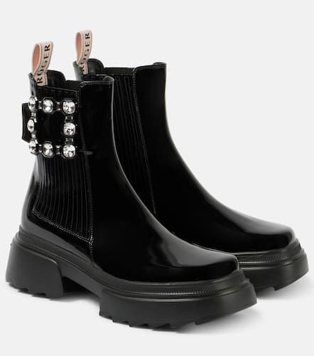 Verzierte Chelsea Boots Wallaviv aus Lackleder - Roger Vivier - Modalova