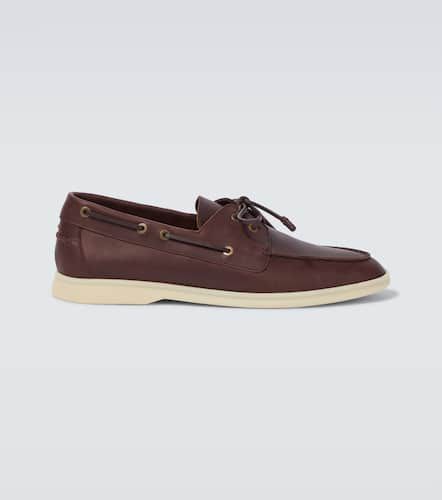 Chaussures bateau Sea-Sail Walk en cuir - Loro Piana - Modalova