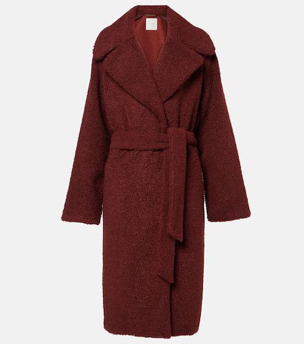 Vermont faux shearling wrap coat - Varley - Modalova