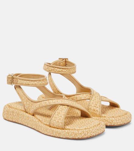 Gia/Rhw Rosie 17 raffia sandals - Gia Borghini - Modalova