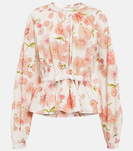 Dahlia printed cotton poplin blouse - Giambattista Valli - Modalova