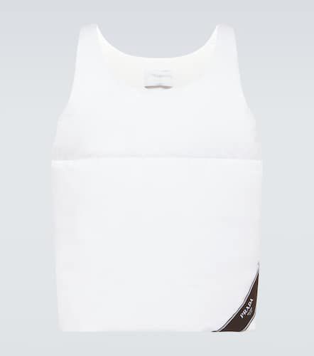 Prada Cotton down tank top - Prada - Modalova