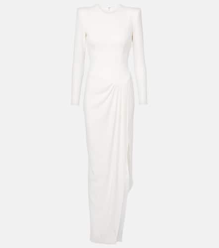 Asymmetric draped crÃªpe gown - Alex Perry - Modalova