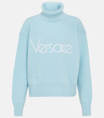 Versace Logo turtleneck sweater - Versace - Modalova