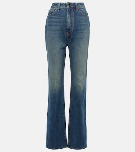 Jeans rectos Danielle de tiro alto - Khaite - Modalova