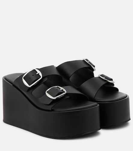 Sandalias con plataforma de piel - Coperni - Modalova