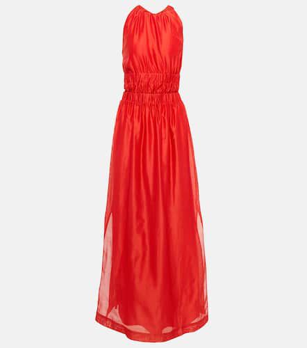 Lucelia cotton and silk maxi dress - SIR - Modalova