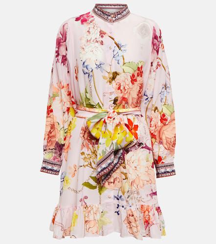 Camilla Floral silk minidress - Camilla - Modalova