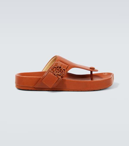 Loewe Anagram Ease leather sandals - Loewe - Modalova