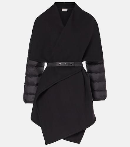 Moncler Cappotto in misto lana - Moncler - Modalova