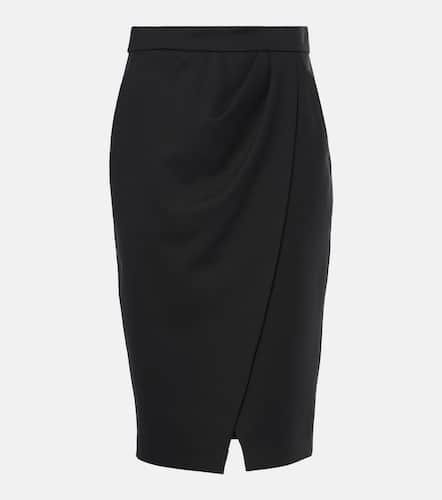 Fervida wool-blend jersey wrap skirt - Max Mara - Modalova