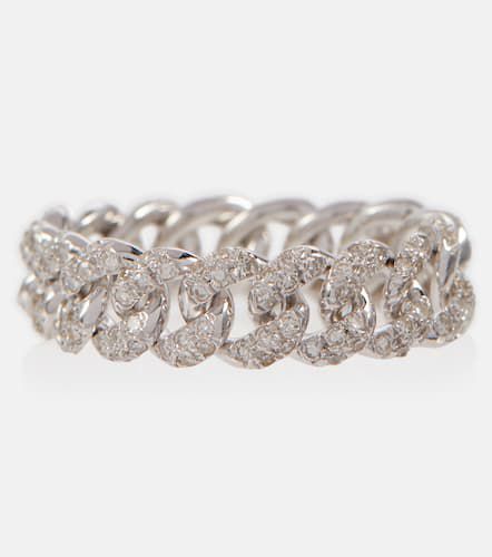 Kt white gold pavÃ© ring with diamonds - Shay Jewelry - Modalova