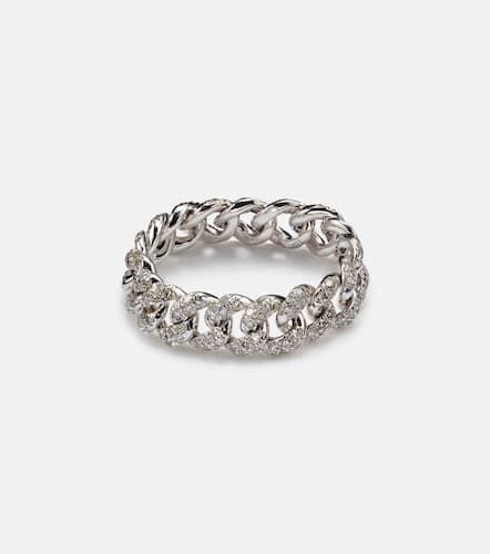 Kt white gold pavé ring with diamonds - Shay Jewelry - Modalova