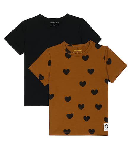Set di 2 T-shirt Basic Hearts - Mini Rodini - Modalova