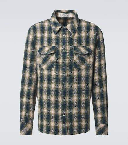 Tartan cashmere shirt - God's True Cashmere - Modalova