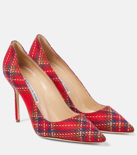 Manolo Blahnik BB 90 plaid pumps - Manolo Blahnik - Modalova